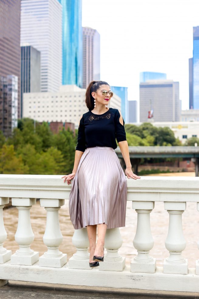 Pleated Skirt for the Fall