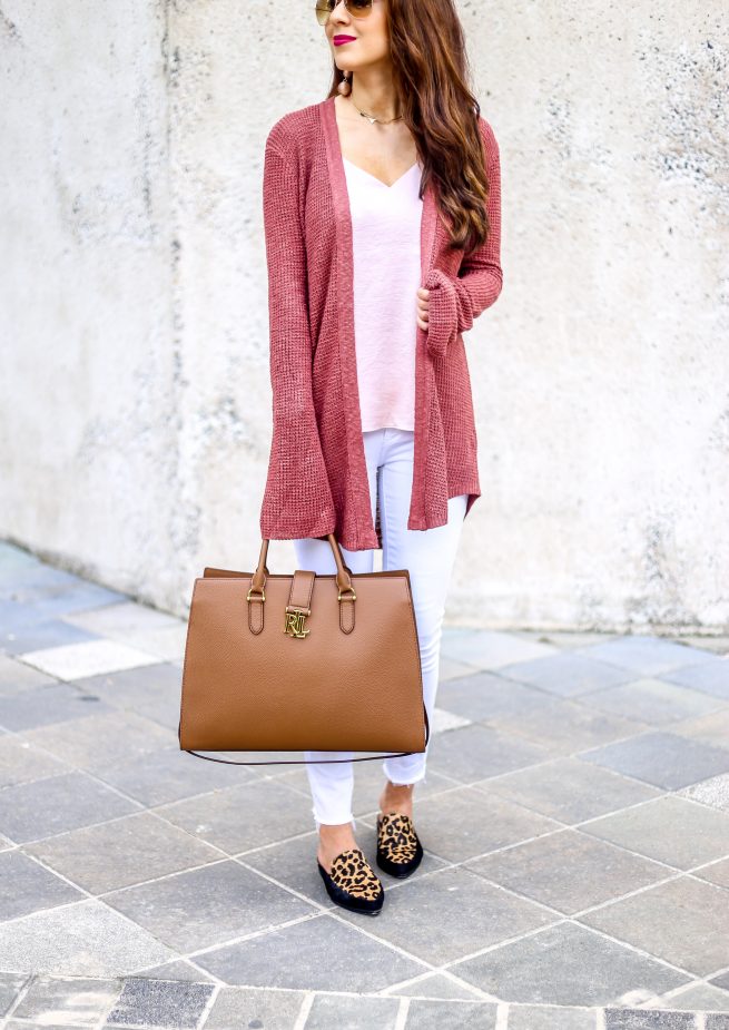 The Best Bell Sleeve Cardigan for Fall