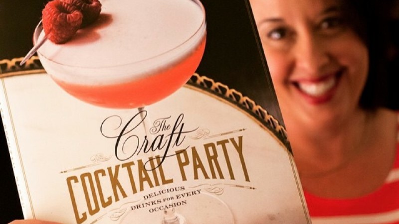 Book cover of The Craft Cocktail Party by Julie Reiner.