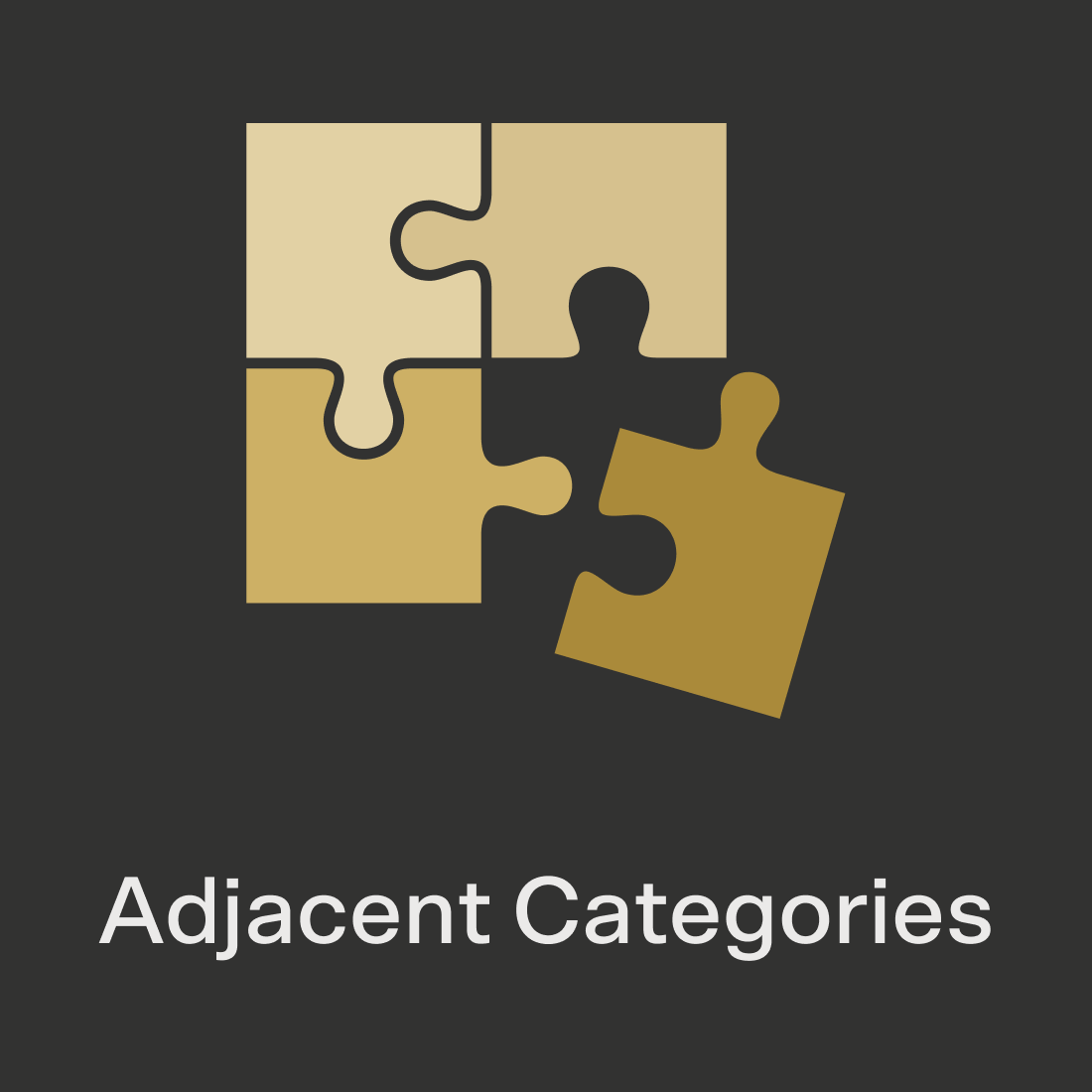 Adjacent Categories icon.