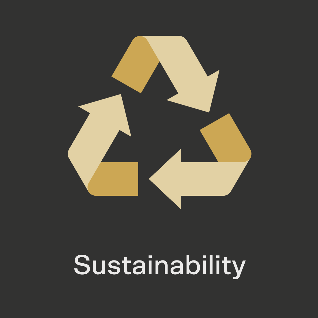 Sustainability icon.