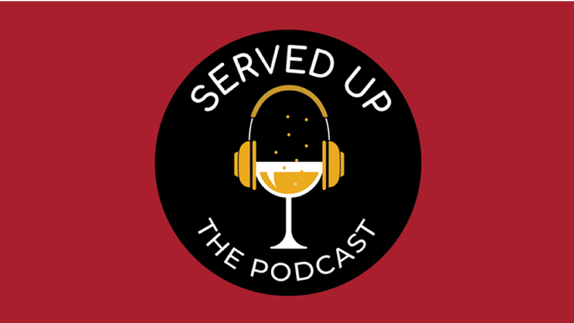 Served Up Podcast logo.
