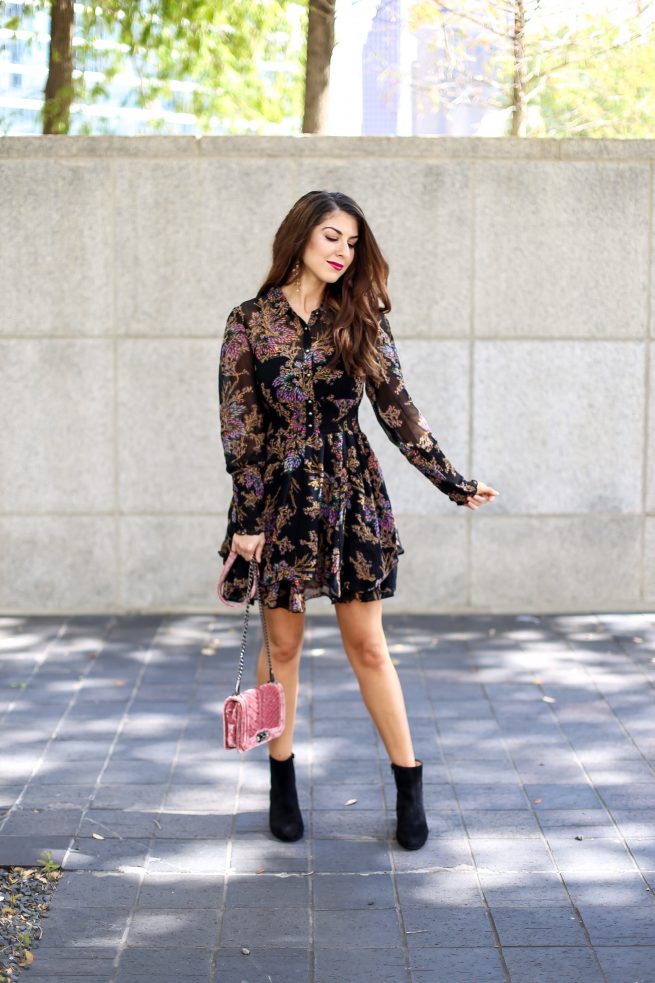 Gorgeous Fall Boho Chic Dress