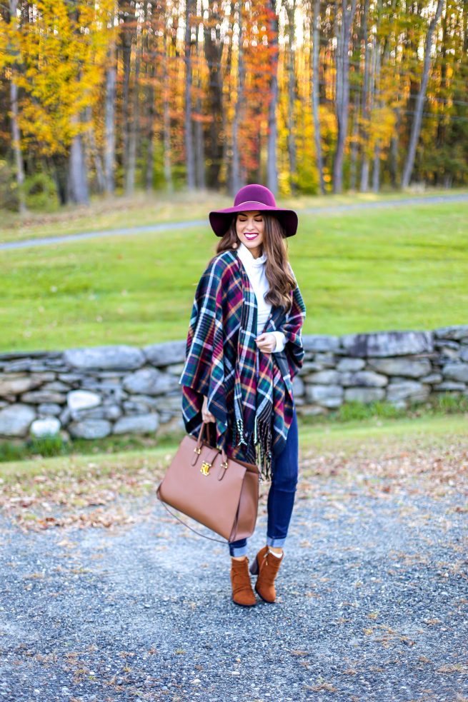 Fringe Cape for Fall and Winter