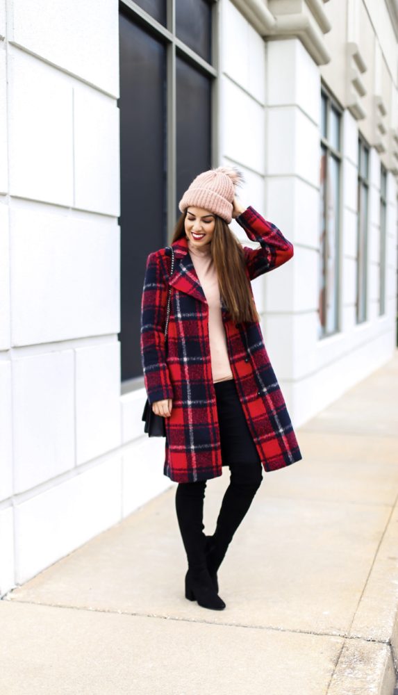Plaid Coat for Winter Style