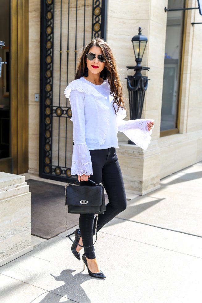 White and Black Outfit Year Round