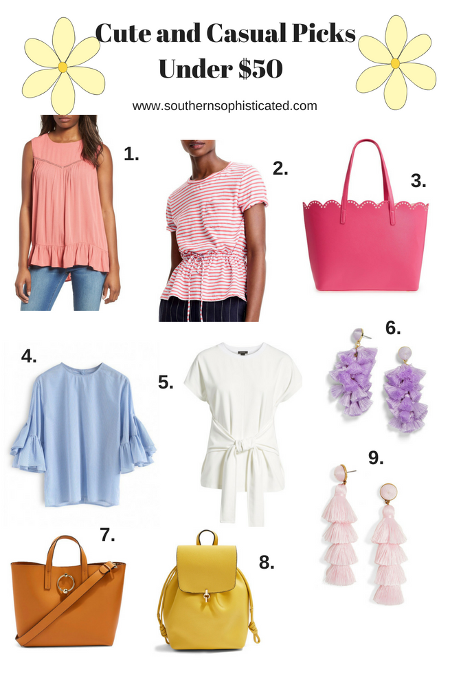 Cute and Casual Finds Under $50 for Spring and Summer