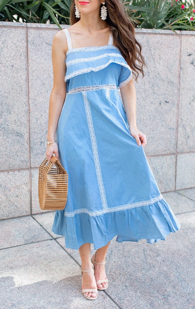 Beautiful Blue Midi Dresses