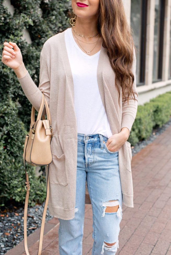 Easy Summer to Fall Cardigan Style
