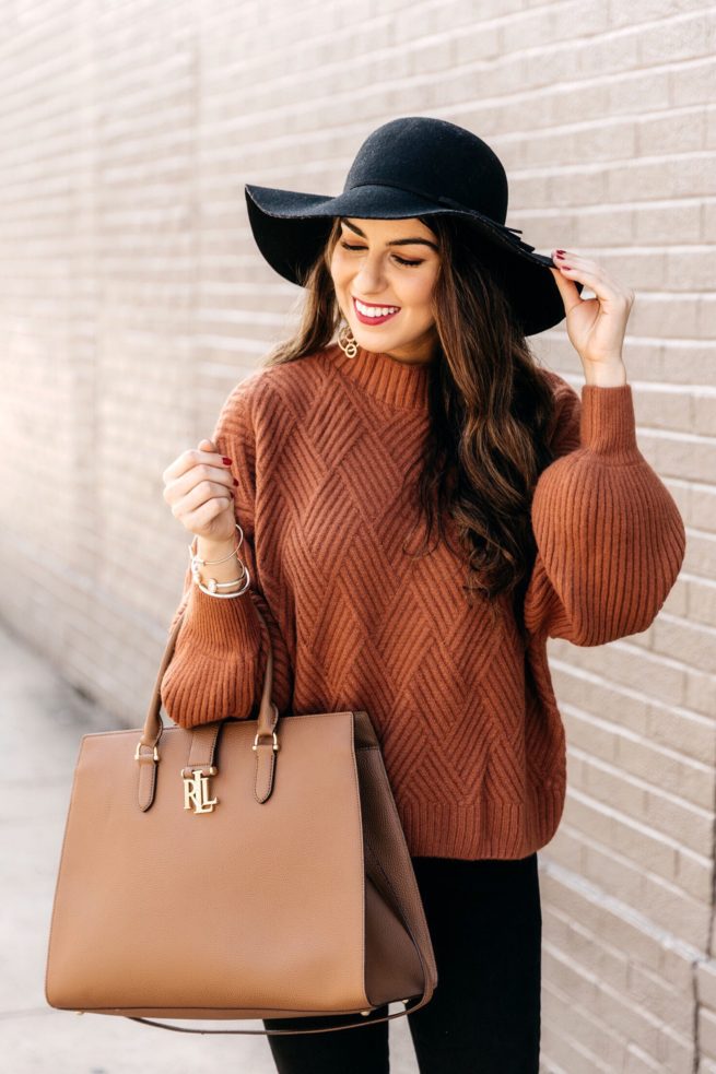 Must Have Cozy Caramel Knit Sweater