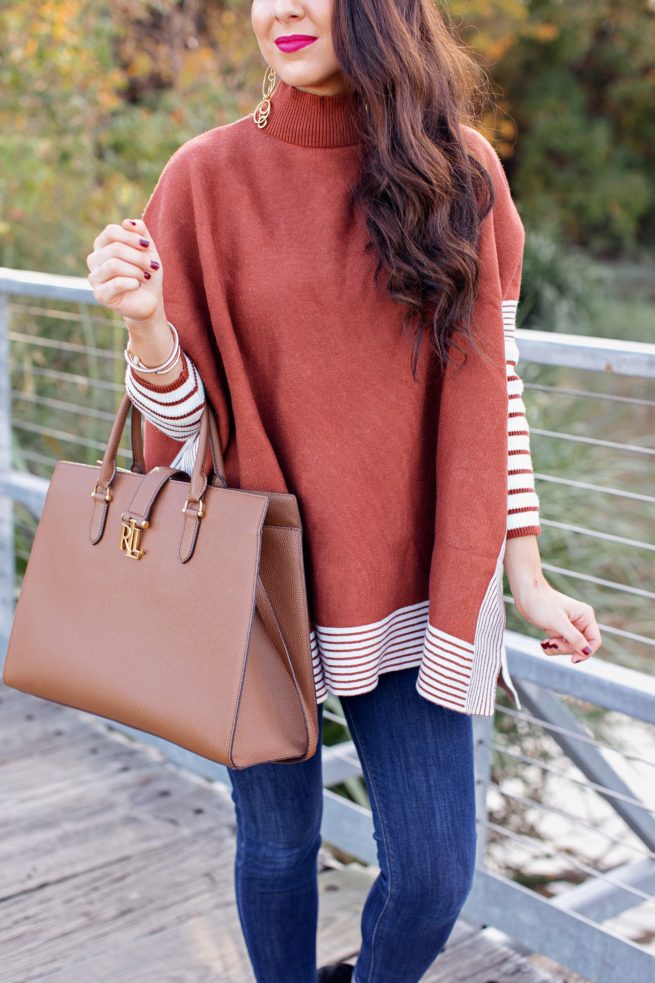 Cozy Oversized Knit Cape Sweater