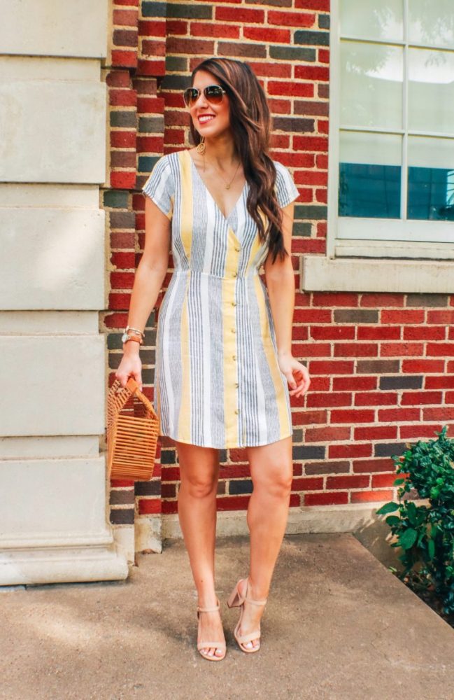 Cute Stripe Dress for Summer 