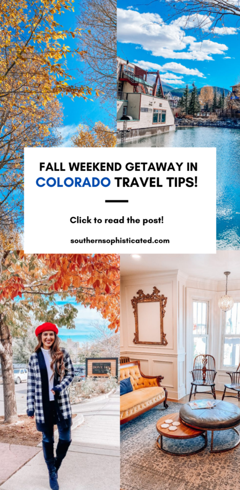 Fall Weekend Getaway in Colorado