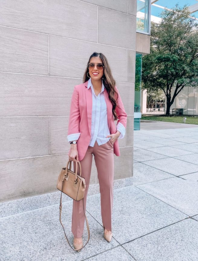 Pink Business Professional Outfit