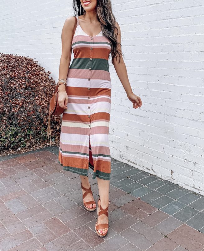 Summer Stripe Tank Dress