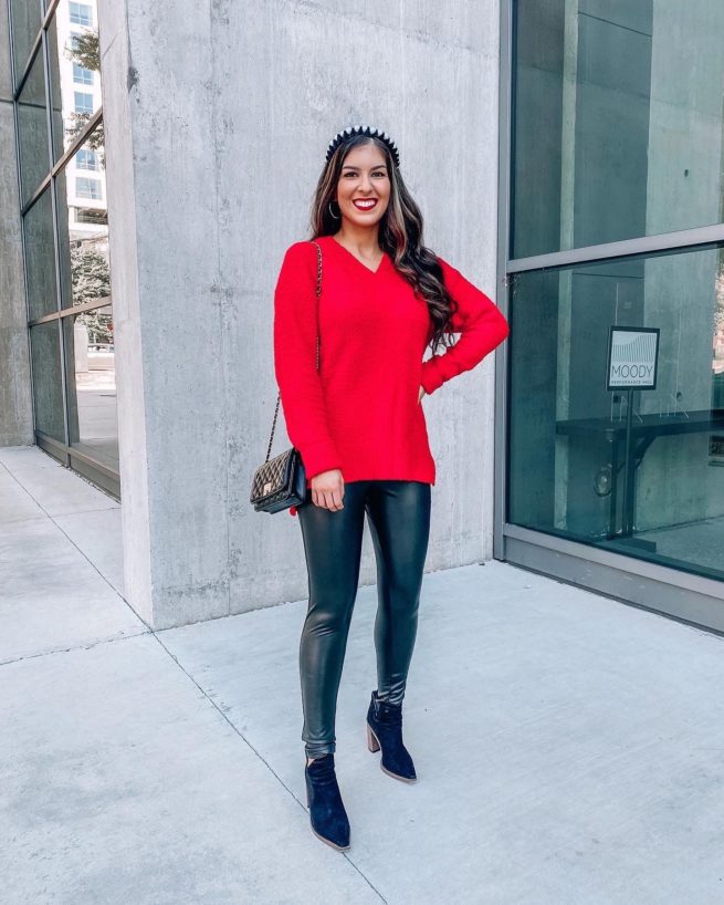 Red Holiday Outfit