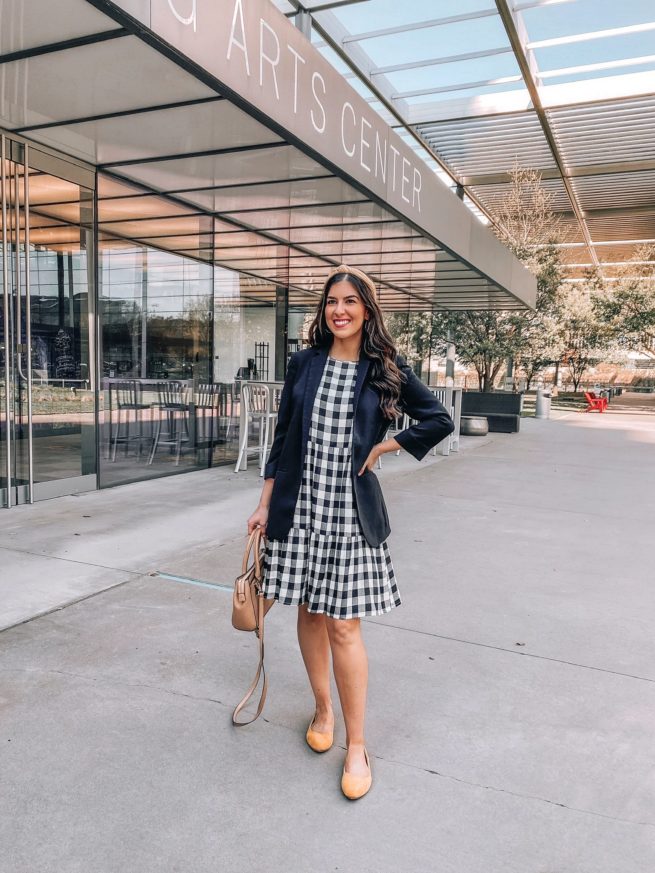 Gingham Dress for the Office