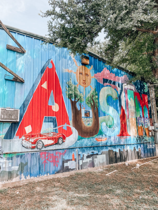 Mural in Austin Texas